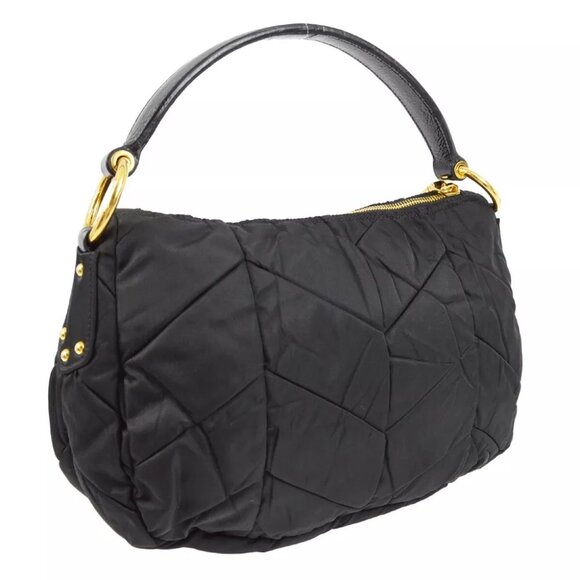 Prada Black Nylon Handbag 25 161974 - Picture 2 of 6